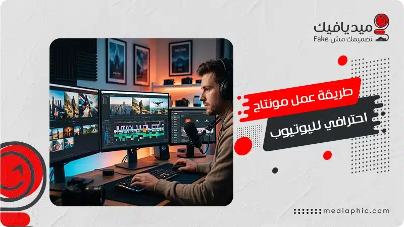 طريقة عمل مونتاج احترافي لليوتيوب شرح في 10 خطوات للمبتدئين 9 طريقة عمل مونتاج احترافي لليوتيوب